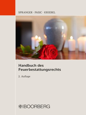 cover image of Handbuch des Feuerbestattungsrechts